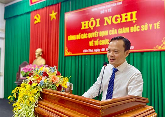 Cần Thơ công bố 120 quyết định bổ nhiệm lãnh đạo ngành y tế